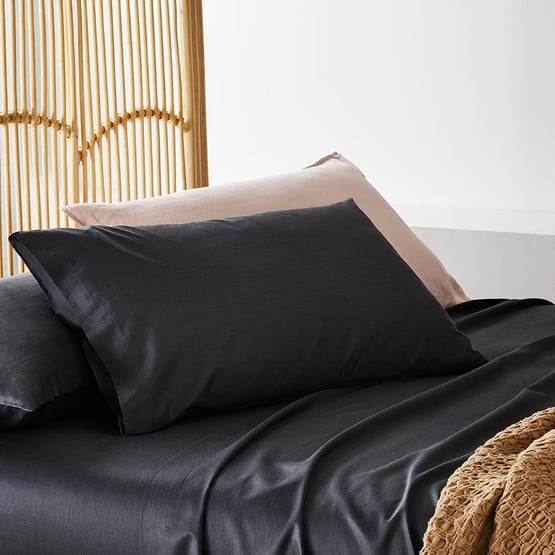 600TC Bamboo Cotton Charcoal Sheet Set