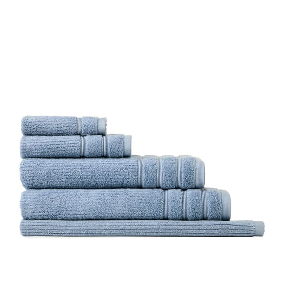 Flinders Chambray Blue Towel Range
