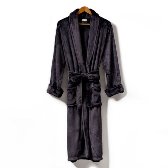 Ultra Soft Charcoal Bathrobe