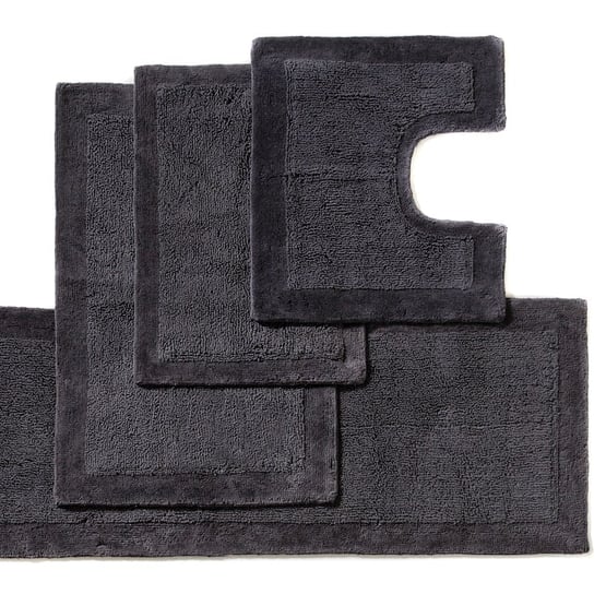 Nicola Coal Combed Cotton Bath Mat Range