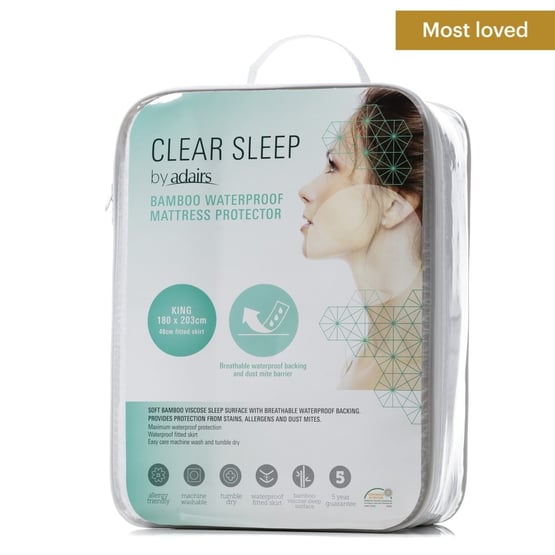 Bamboo Jersey Waterproof Mattress Protector