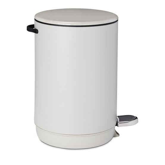 Round Nutshell Metal Dust Bin