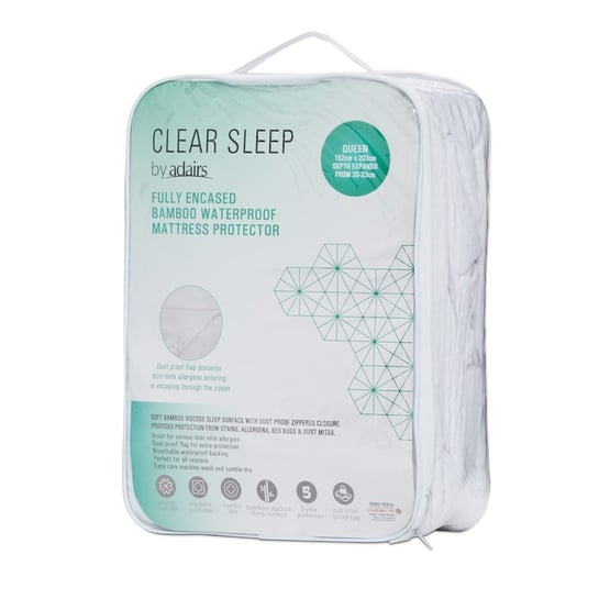 Bamboo Fully Encased Waterproof Mattress Protector