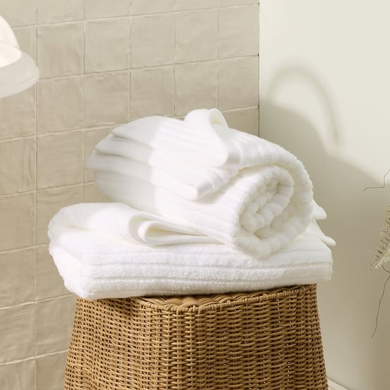 Miller Australian Cotton White Towel Range