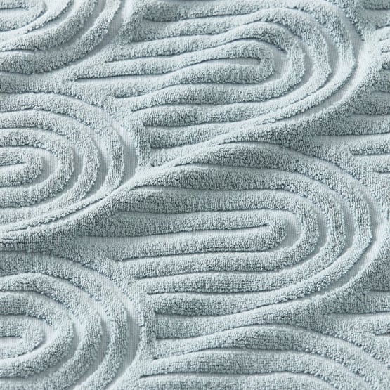 Archie Sea Blue Marle Towel Range