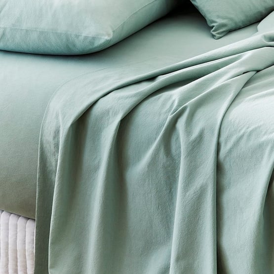 Stonewashed Cotton Gum Leaf Sheet Separates