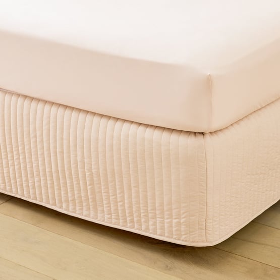 Fresh Natural Marle Quilted Valance 