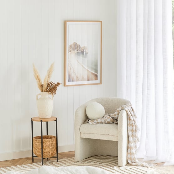 Memphis Cream Boucle Chair