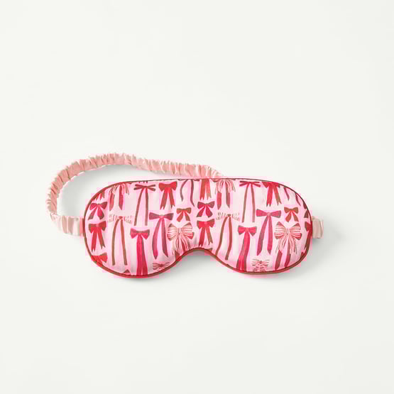 Pure Silk Summer Bows Eye Mask