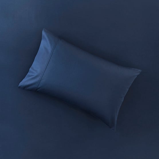 Worlds Softest Cotton Navy Pillowcases