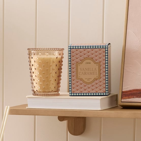 Zaha Vanilla Caramel Candle 430g