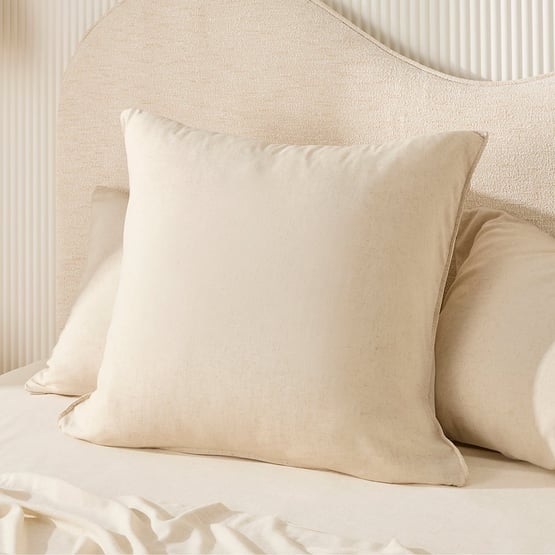 Washed Bamboo Linen Natural Pillowcases