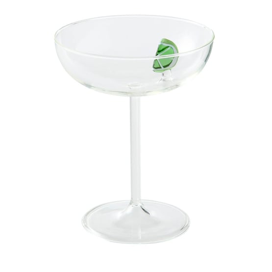 Summer Fruit Lime Coupe Glass Gift Pack of 2