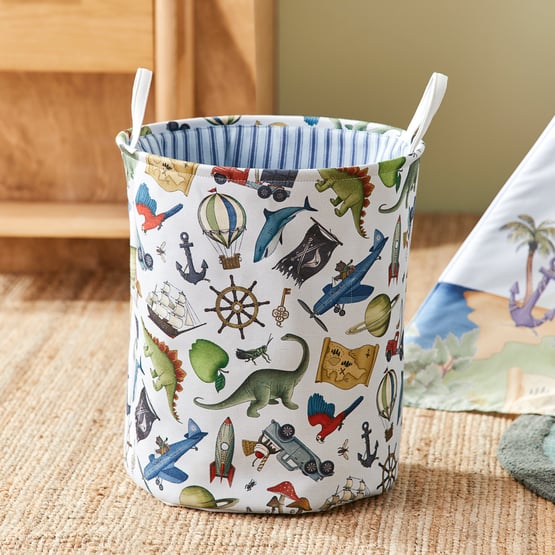 Fleur Harris Adventureland Printed Basket
