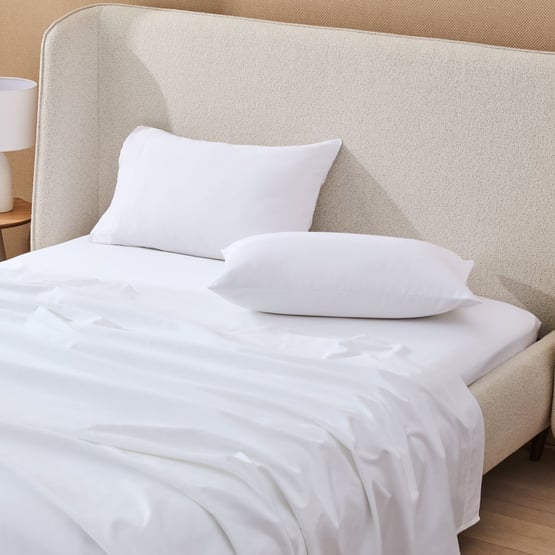 Egyptian Cotton White Sheet Set