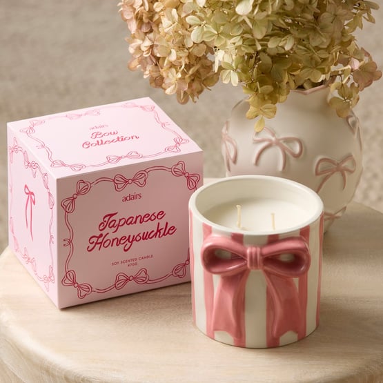Bow Japanese Honeysuckle Candle 470g