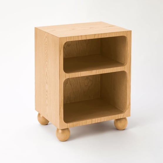 Cisco Natural Bedside Table
