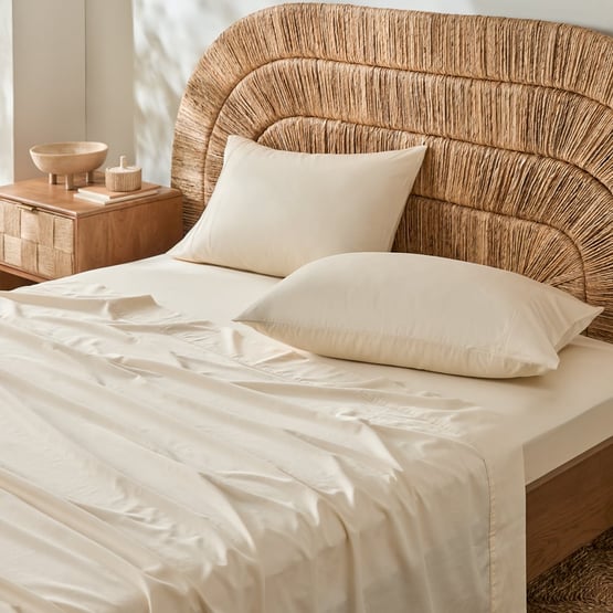Worlds Softest Cotton Undyed Sheet Set