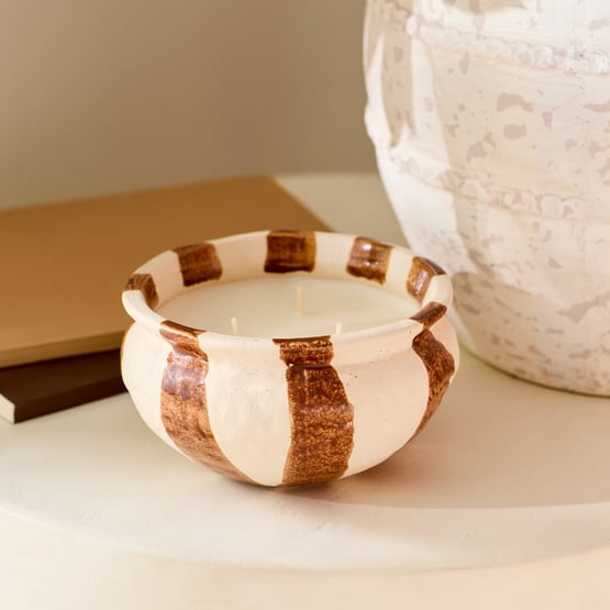 Santorini Vanilla & Caramel Candle 300g