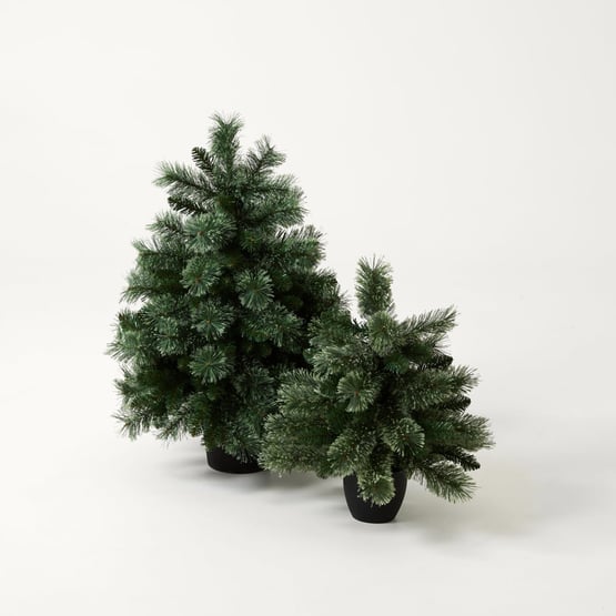 Potted Pine Cashmere LED Christmas Tree