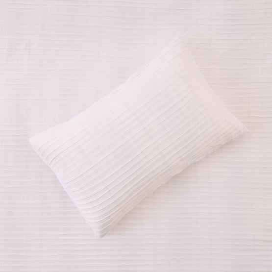 Clara White Quilt Cover Set