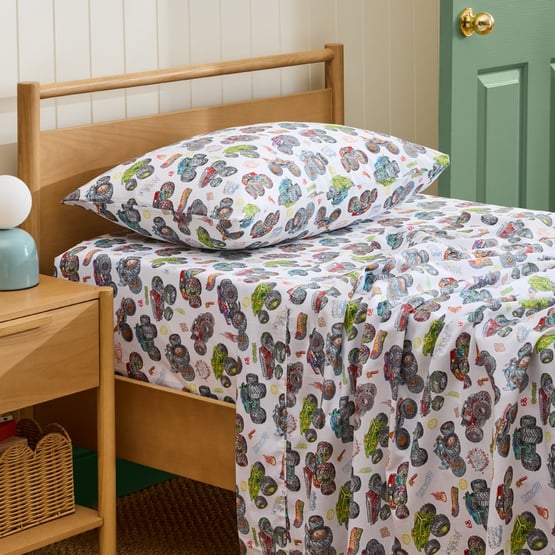 Mattel Hot Wheels Monster Trucks Sheet Set 