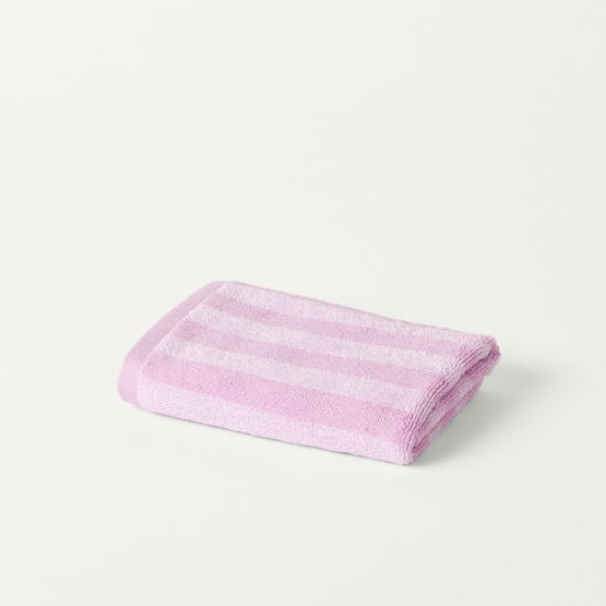 Sonny Lilac Stripe Hand Towel