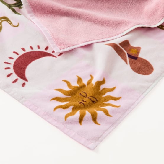 Coastal Cowgirl Luxe Velour Beach Towel