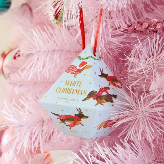 White Christmas Candle 70g