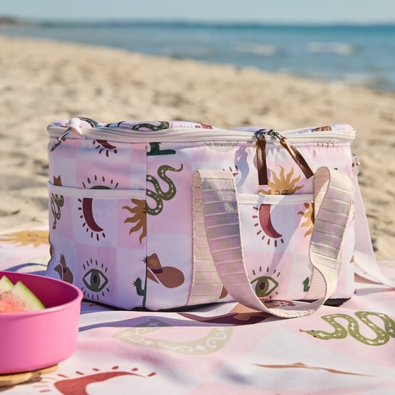 Coastal Cowgirl Small Beach Cooler Bag