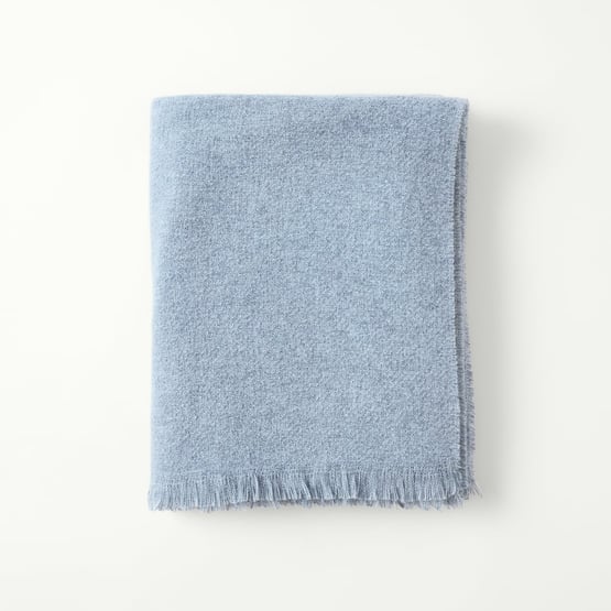 Henri Marle Blue Throw