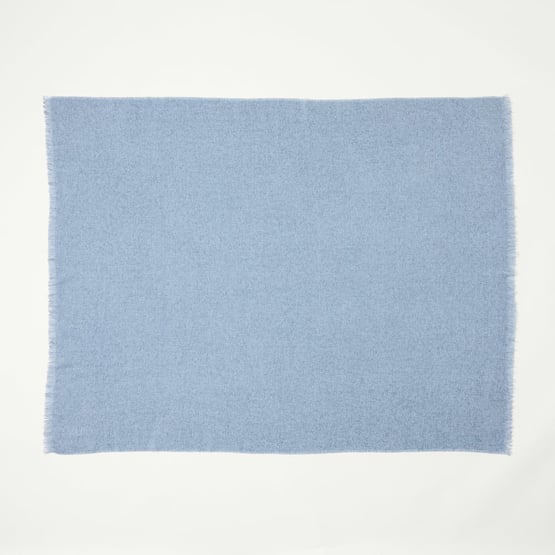 Henri Marle Blue Throw
