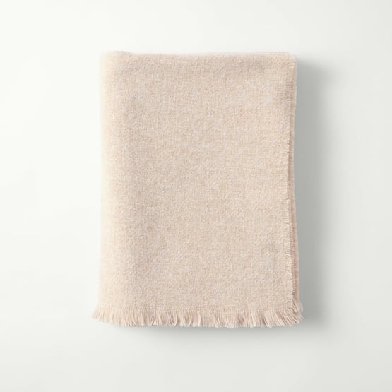 Henri Marle Natural Throw