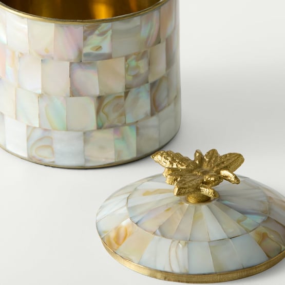 Bee Ivory Trinket Cannister