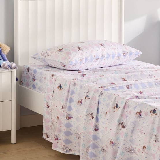 Disney Frozen White Sheet Set