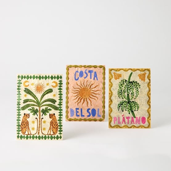 Costa Del Sol Capiz Palmera Wall Art